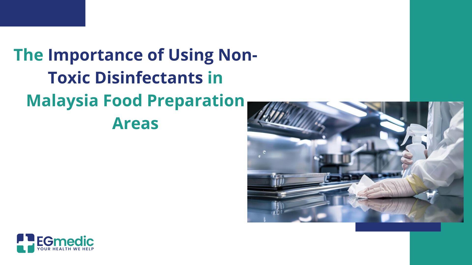 The Importance of Using Non-Toxic Disinfectants in Malaysia Food Preparation Areas